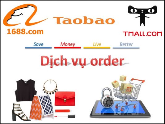 order hàng thời trang trên taobao