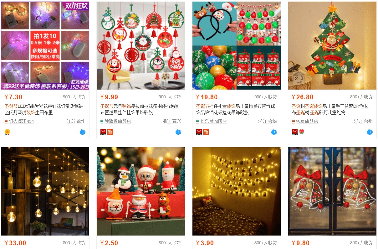 mua hang taobao do trang tri 1