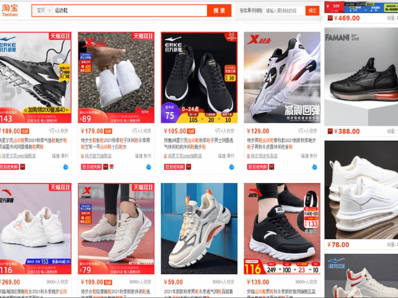 Xu hướng order giày sneaker Taobao vẫn chưa ngừng hot