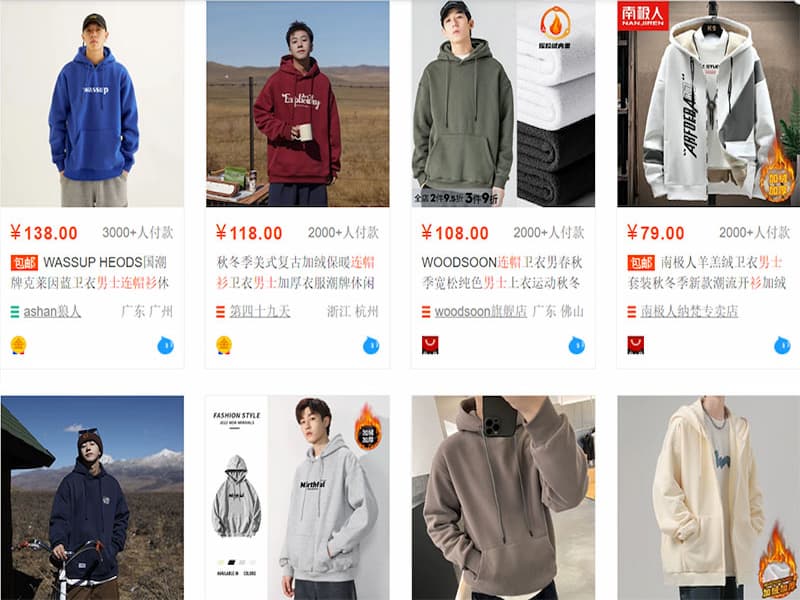 Lợi ích khi order áo hoodie Taobao