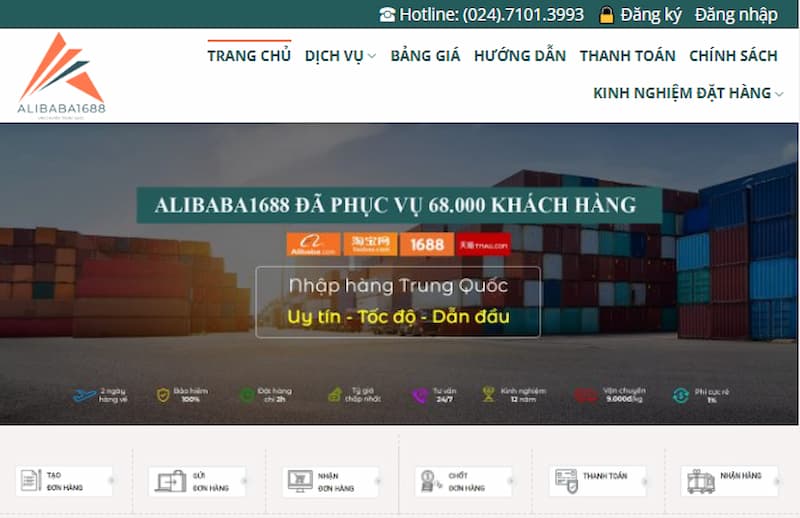 Khải Hoàn Express nhập đèn LED Trung Quốc theo yêu cầu, giá cực rẻ