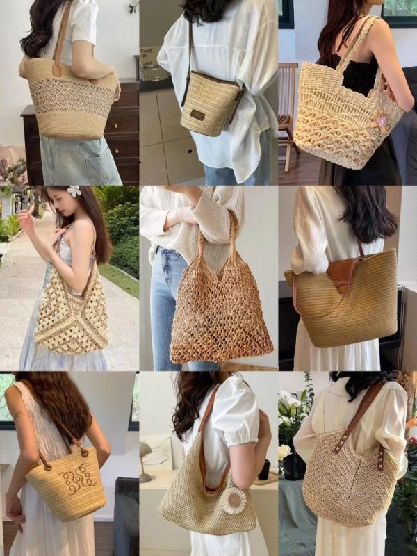 Order taobao đồ đi biển bằng cói