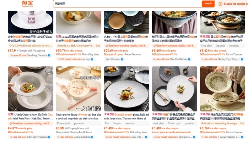 Nguồn nhập bát đĩa gốm sứ Trung Quốc giá tốt 1 Nguồn nhập bát đĩa gốm sứ Trung Quốc