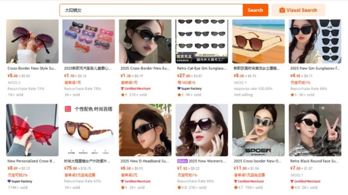 Nhập kính râm 1688