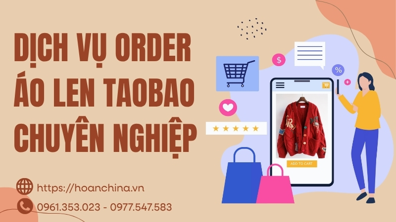 Hướng dẫn order áo len Taobao chất lượng, giá rẻ 3 Order áo len Taobao