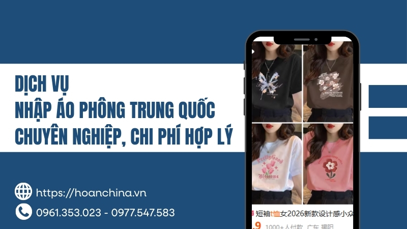 Nhập áo phông Trung Quóc