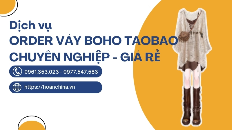Order váy boho trên Taobao theo yêu cầu 3 Order váy boho trên Taobao